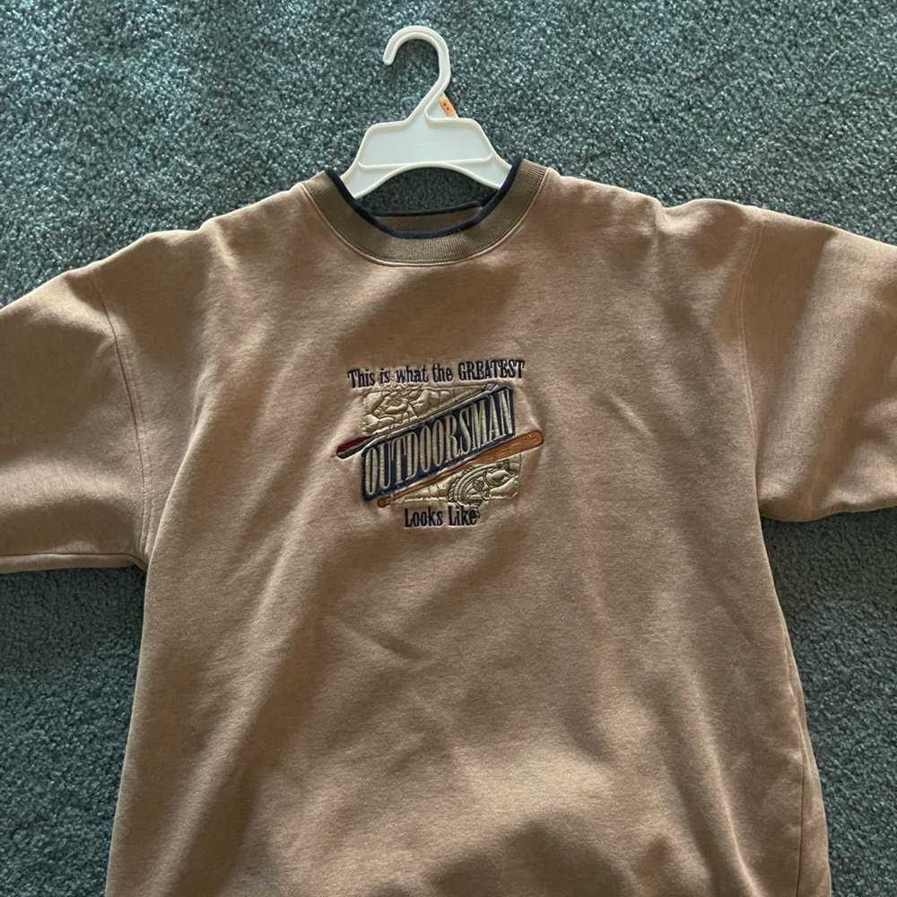 Graphic crewneck